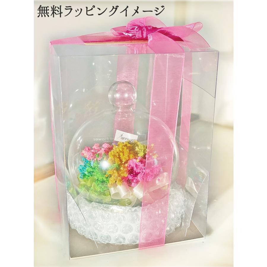 ■お供えカスミソウガラスドーム